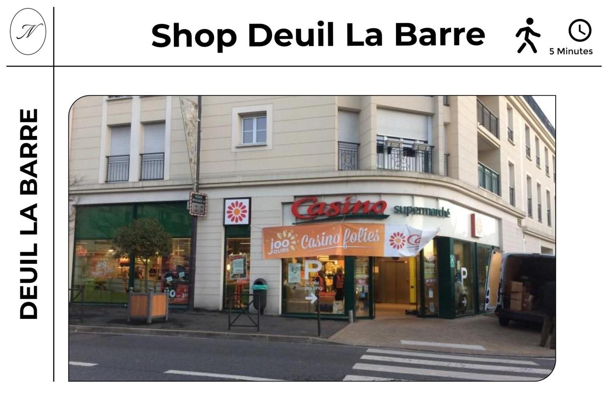 Deuil-la-BarreParisian Retreat Pour 5 Personnes - 12 Min De Paris - Proche Gareアパートメント エクステリア 写真
